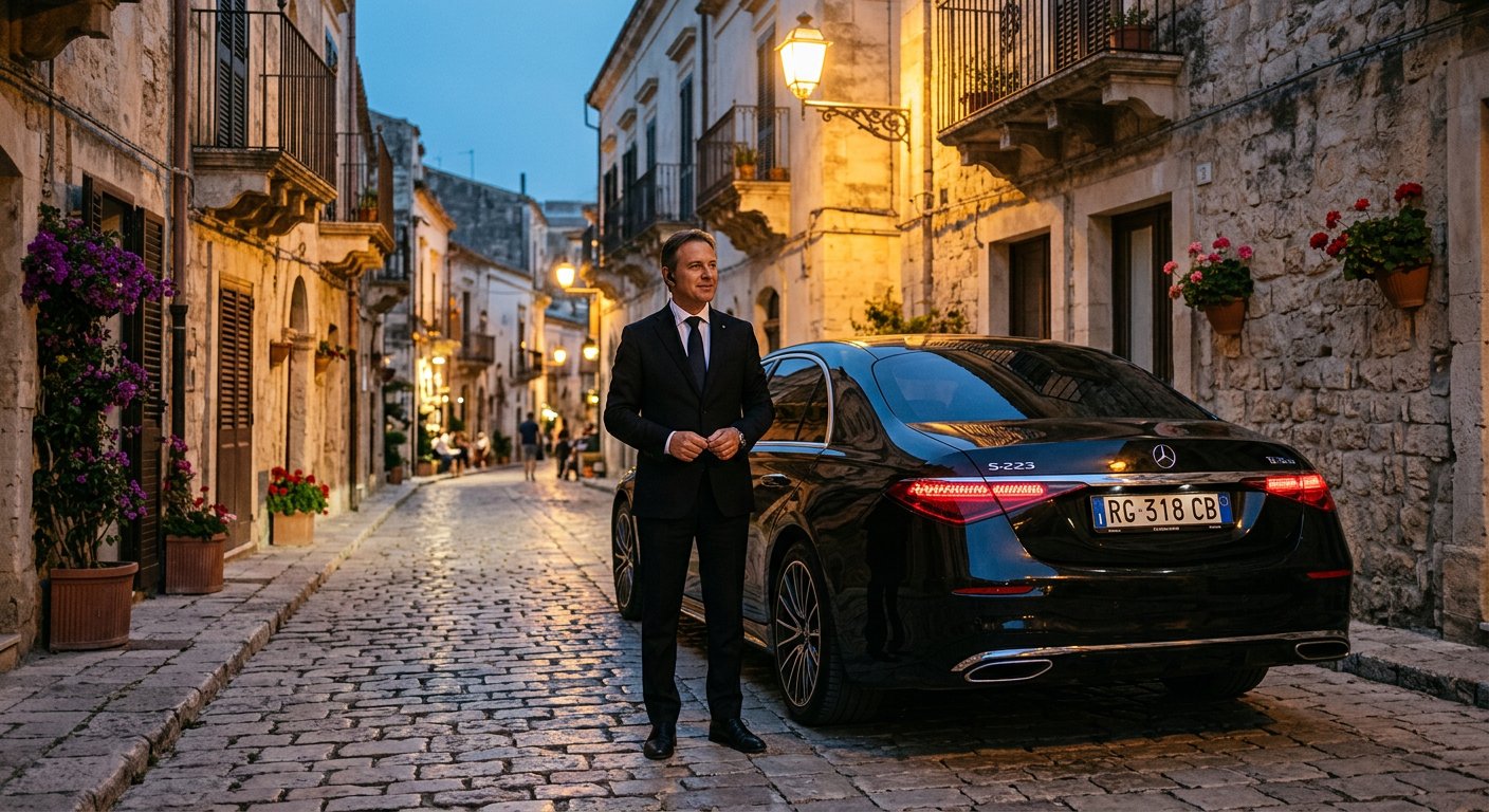 Servizio taxi a Mascali — autista professionale